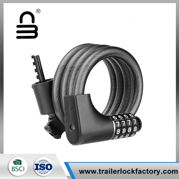 Digit Cable Bike Lock With Key
