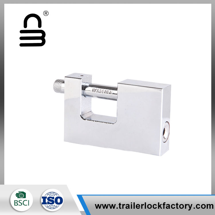 Hardened Solid Steel Rectangular Padlock